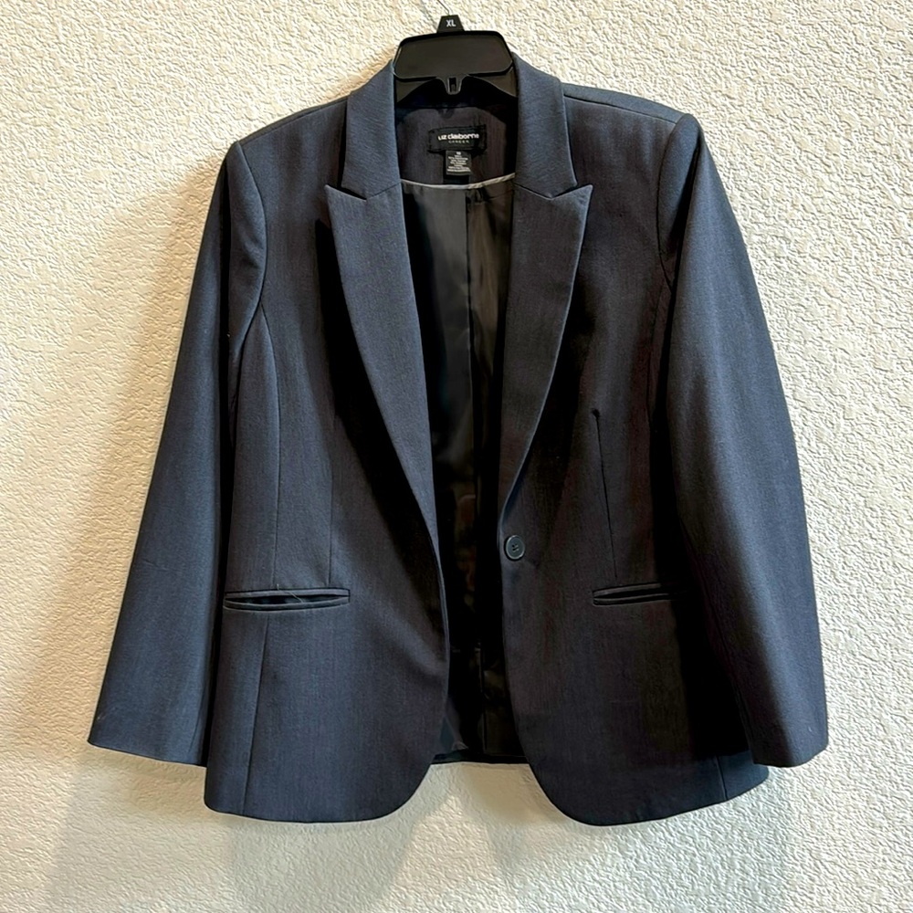 Liz Claiborne grey blazer